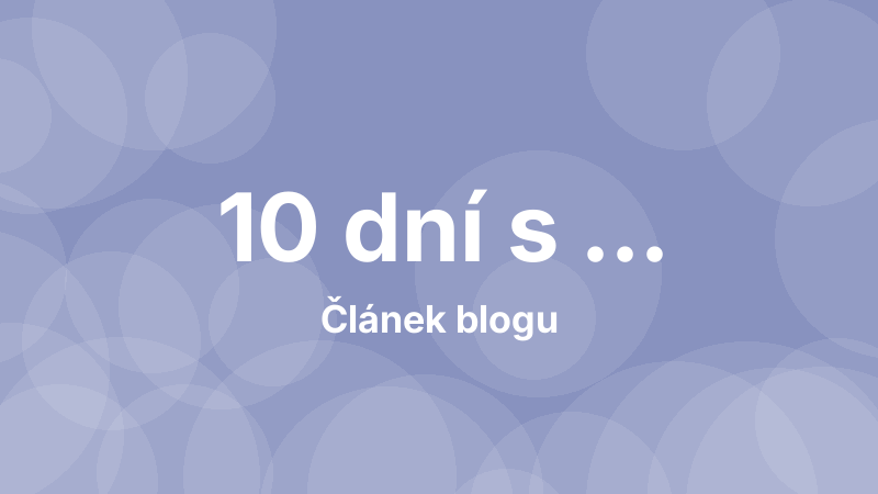 10 dní s Kindlem 4. generace